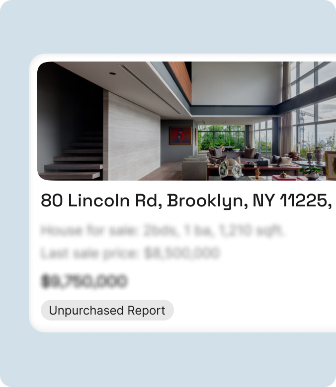 Property reports