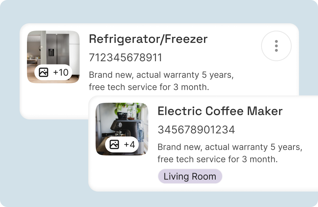 Appliance tracking